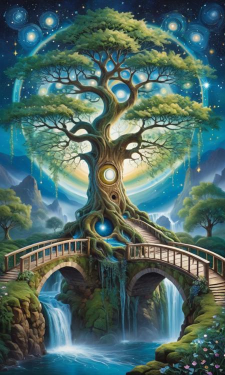 43187150-2279709950-mystical arboreal realm, a tree with eyes gazing into the soul, landscape alive with enchantment, bridges connecting realms, wat.png